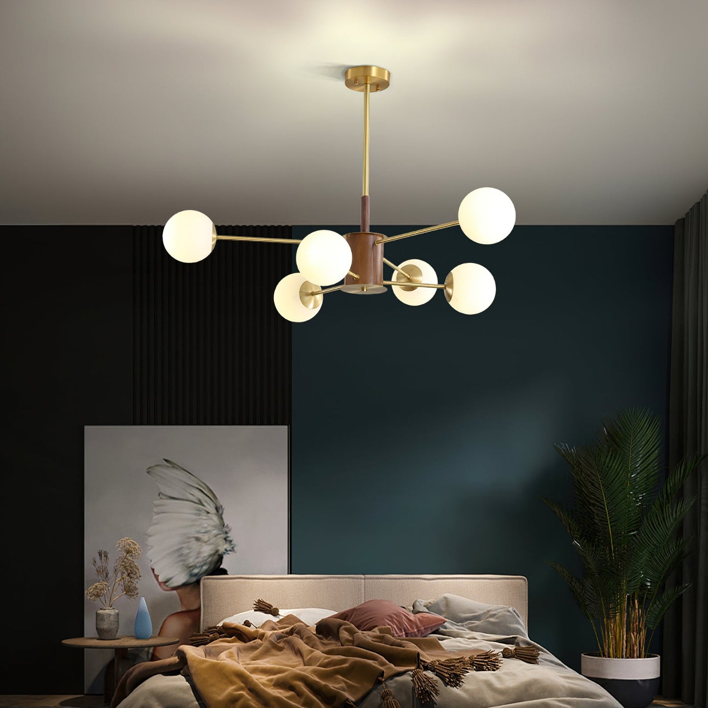 Gino Glass Chandelier