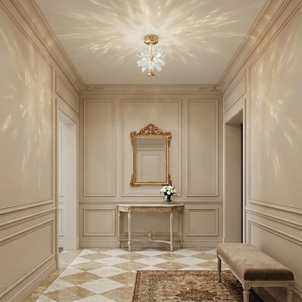 Glam Flower Ceiling Lamp