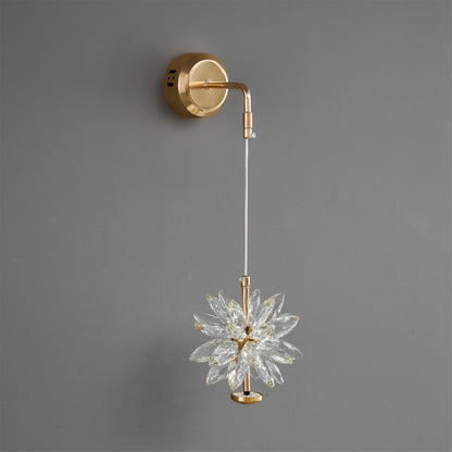 Glam Flower Wall Lamp