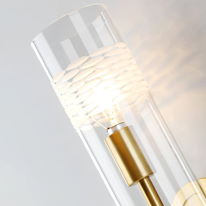 Glass Candlestick Wall Lamp