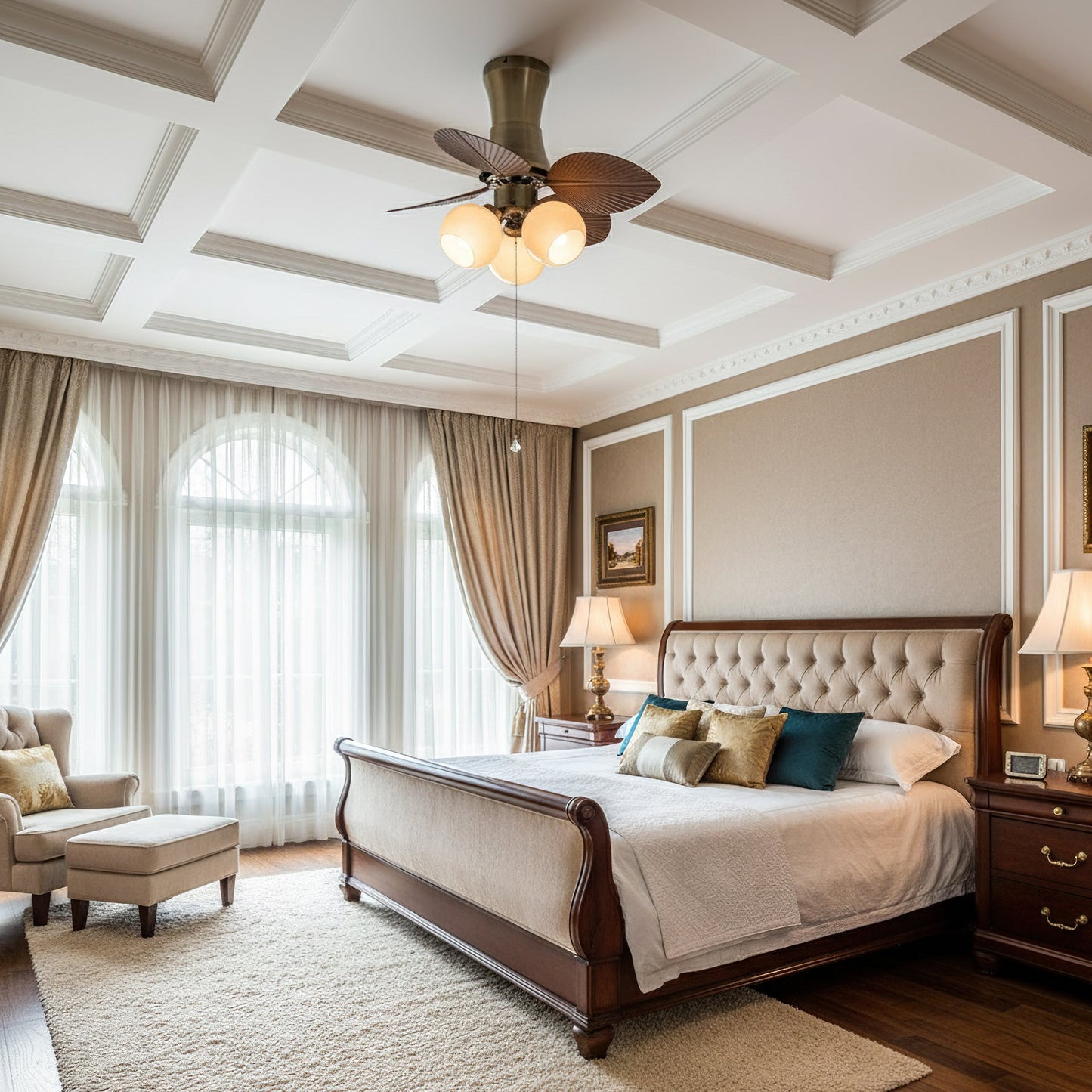 Glauk Ceiling Fan Light