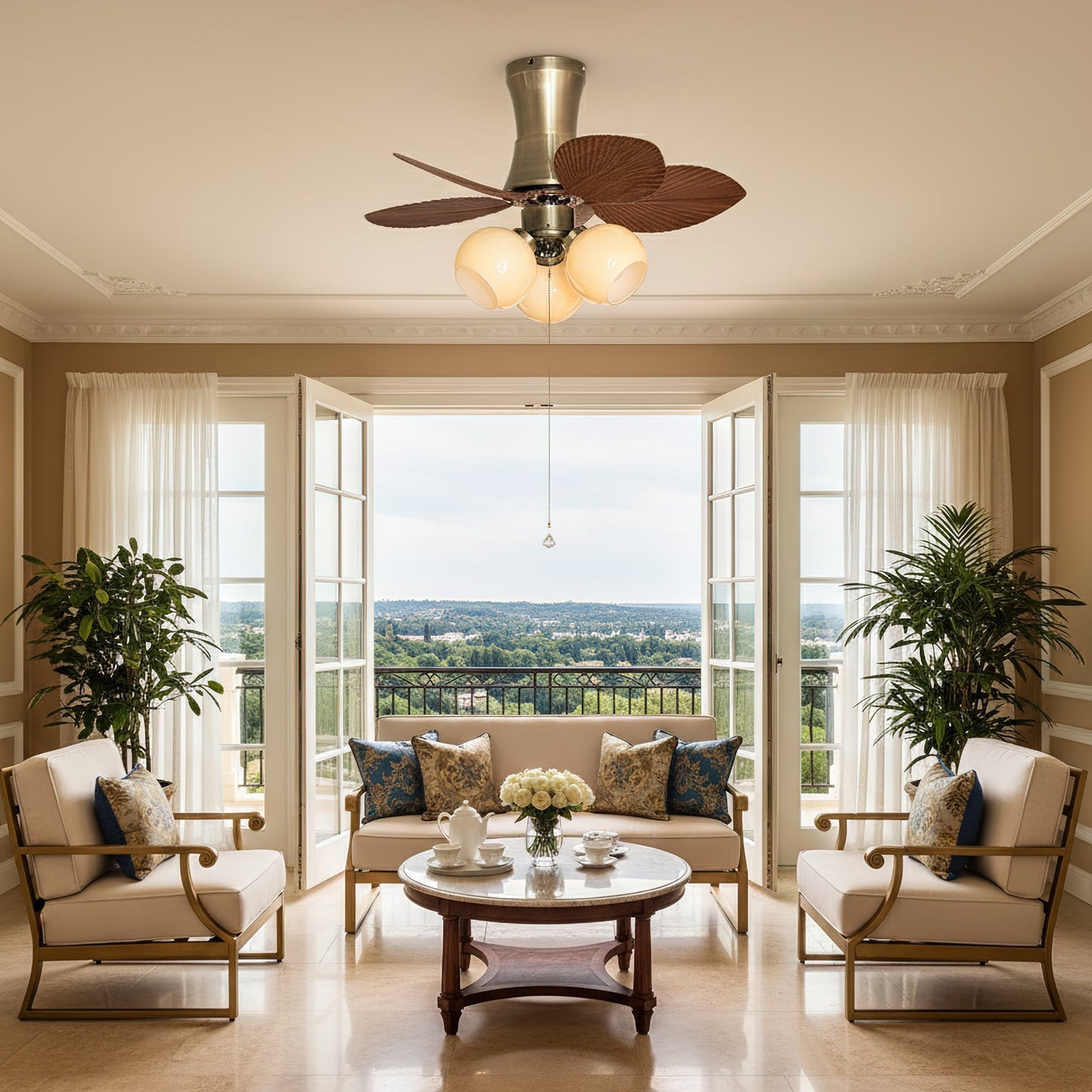 Glauk Ceiling Fan Light