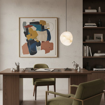 Galet Spanish Alabaster Pendant Lamp