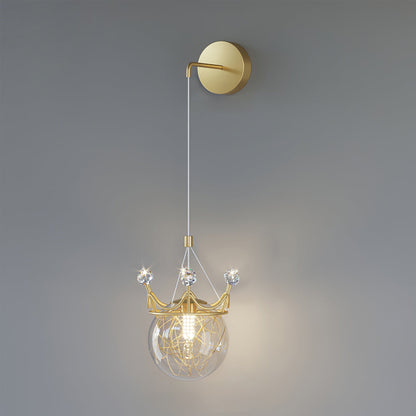 Gypsophila Crown Wall Lamp