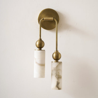 Metro Alabaster Wall Lamp