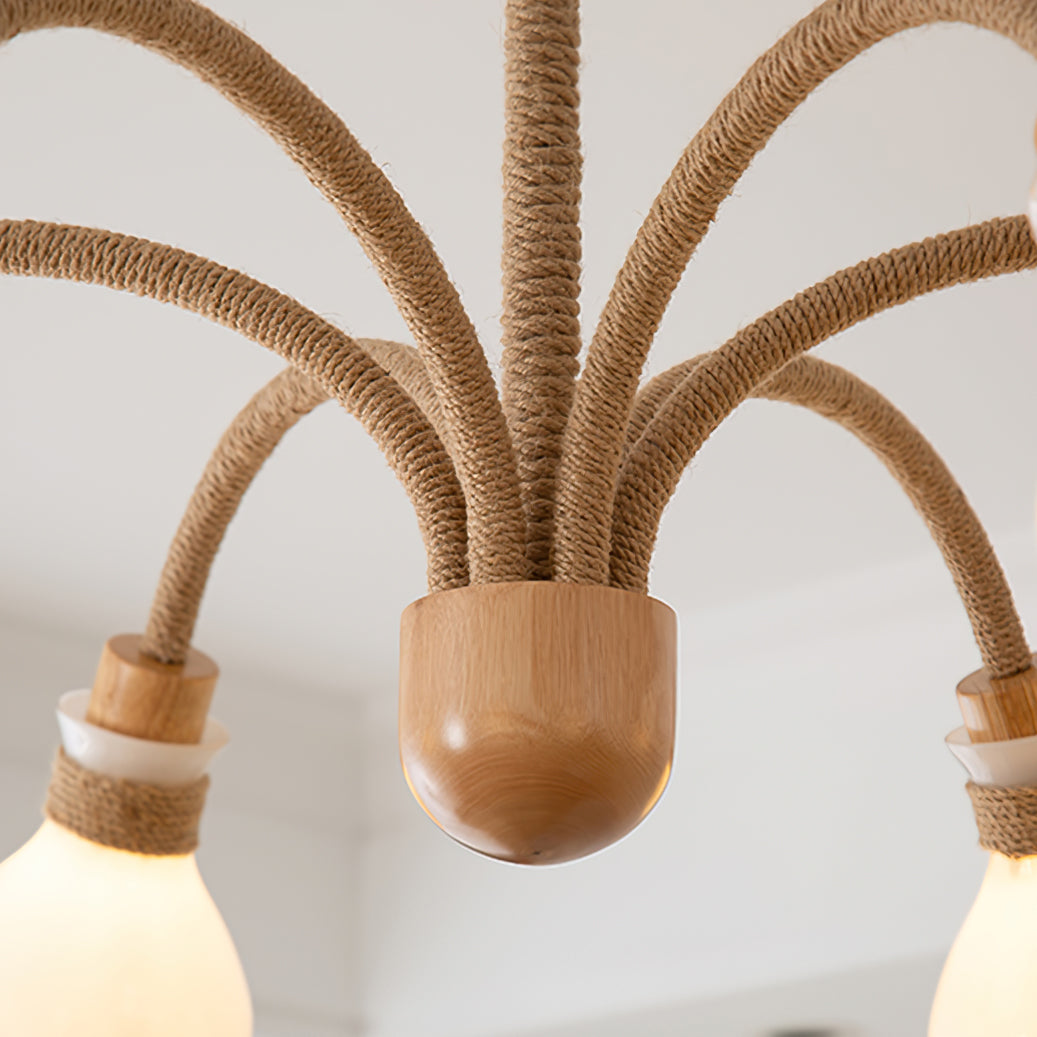 Hemp Rope Chandelier
