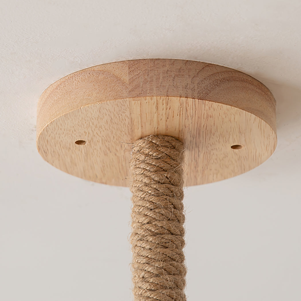 Hemp Rope Chandelier