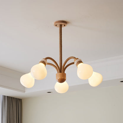 Hemp Rope Chandelier