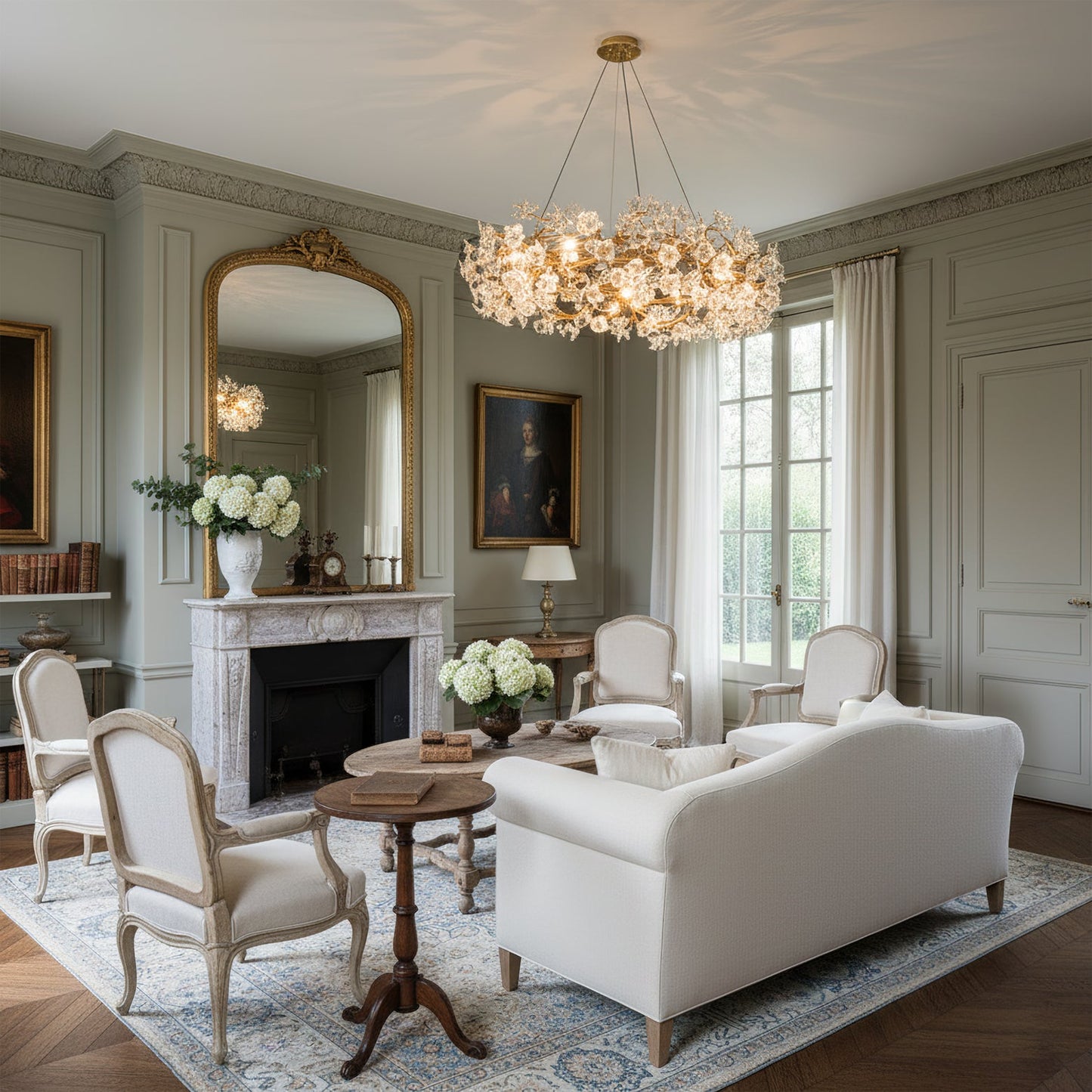 Hibiscus Flower Chandelier