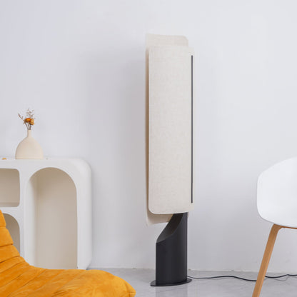 Barrier Linen Floor Lamp