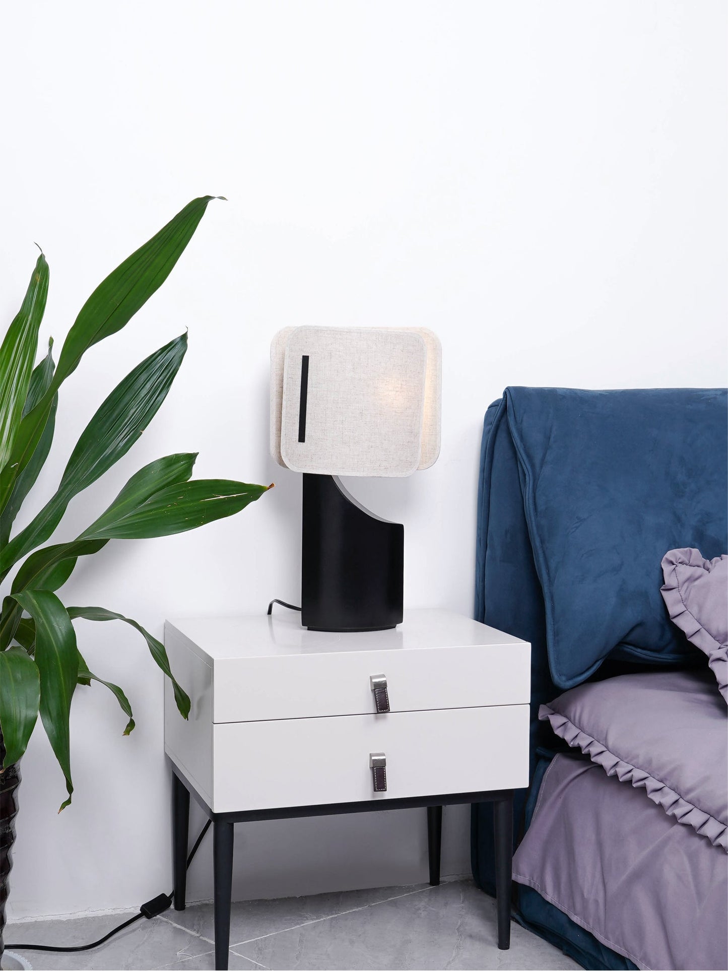 Barrier Linen Table Lamp