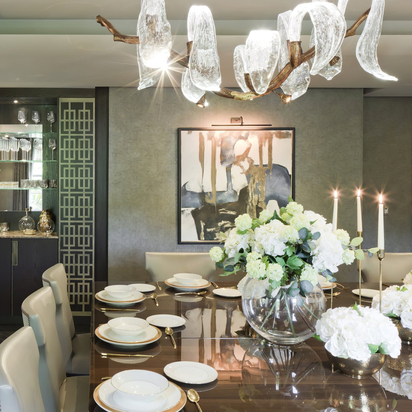 Icarus Wings Horizontal Chandelier