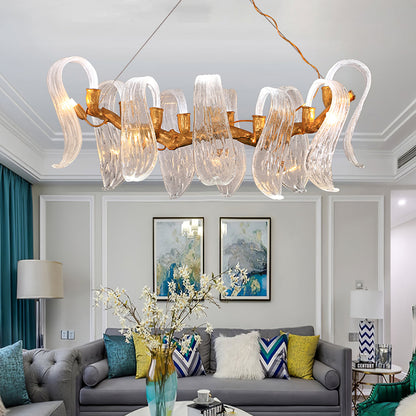 Icarus Wings Horizontal Chandelier