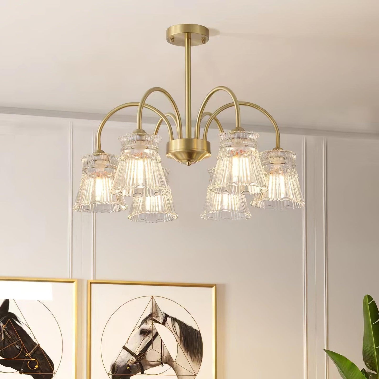 Ice Cream Crystal Chandelier