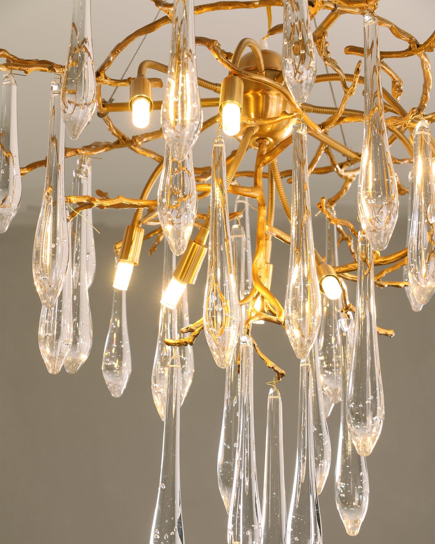 Icicle Crystal Chandelier
