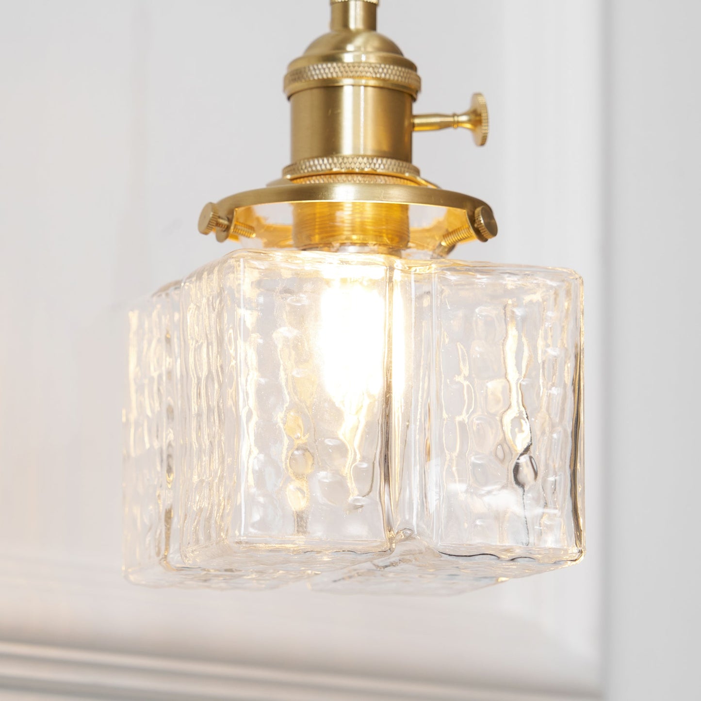 Jewel Glass Brass Wall Lamp