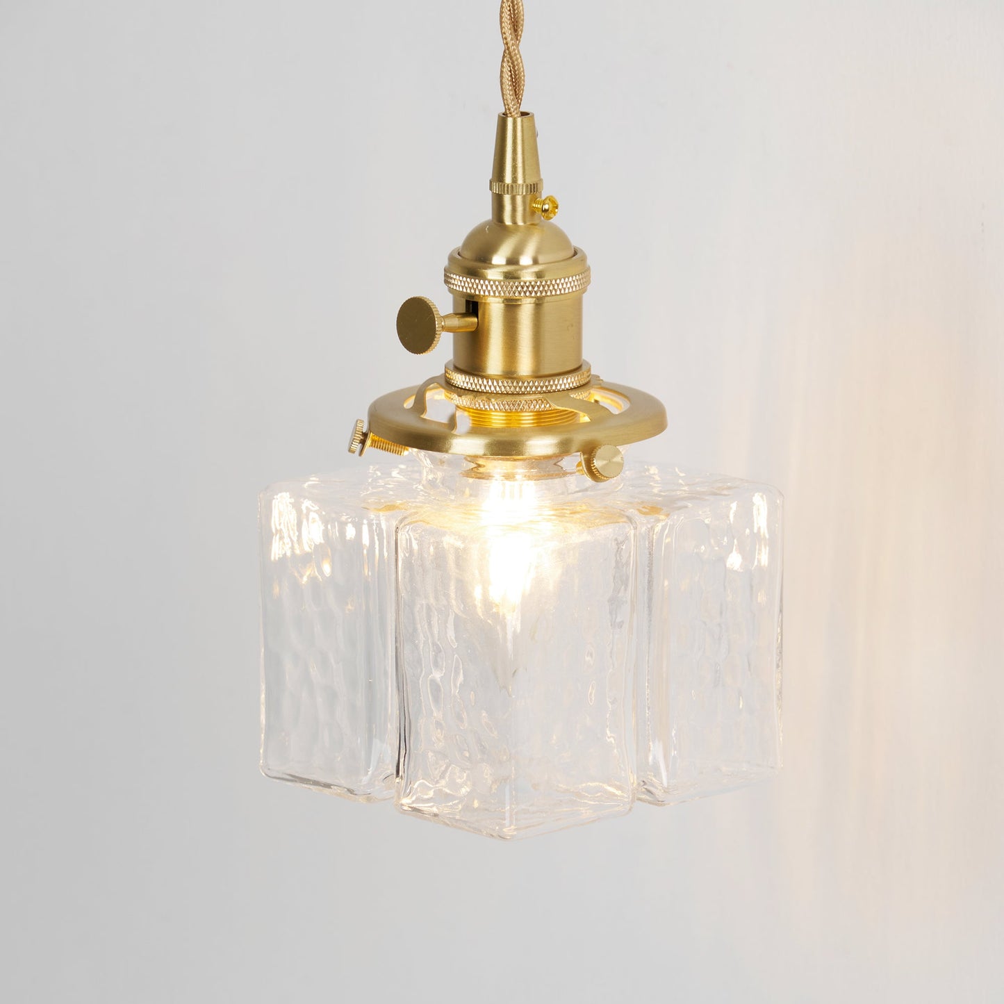 Jewel Glass Brass Wall Lamp