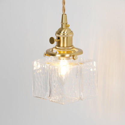 Jewel Glass Brass Wall Lamp