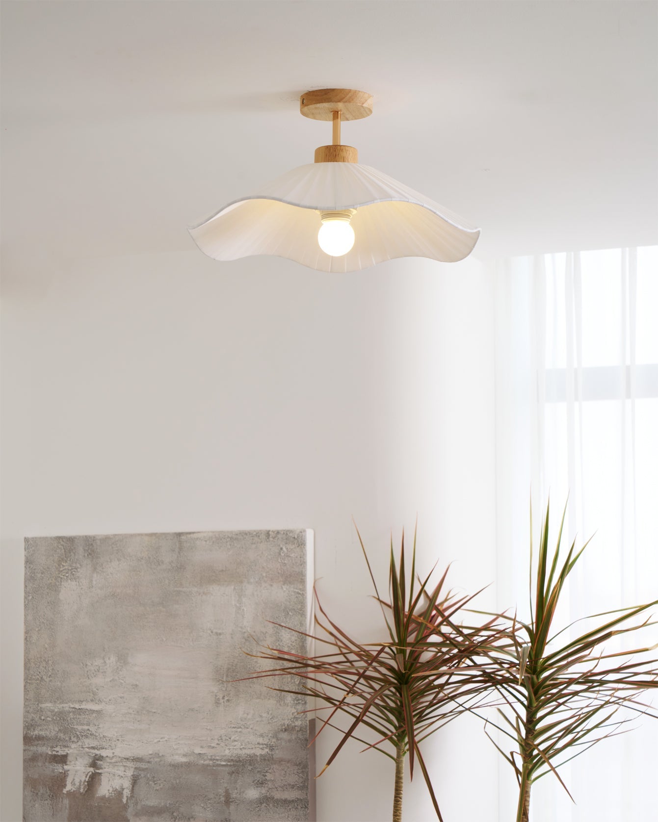 Jimi Fabric Ceiling Lamp