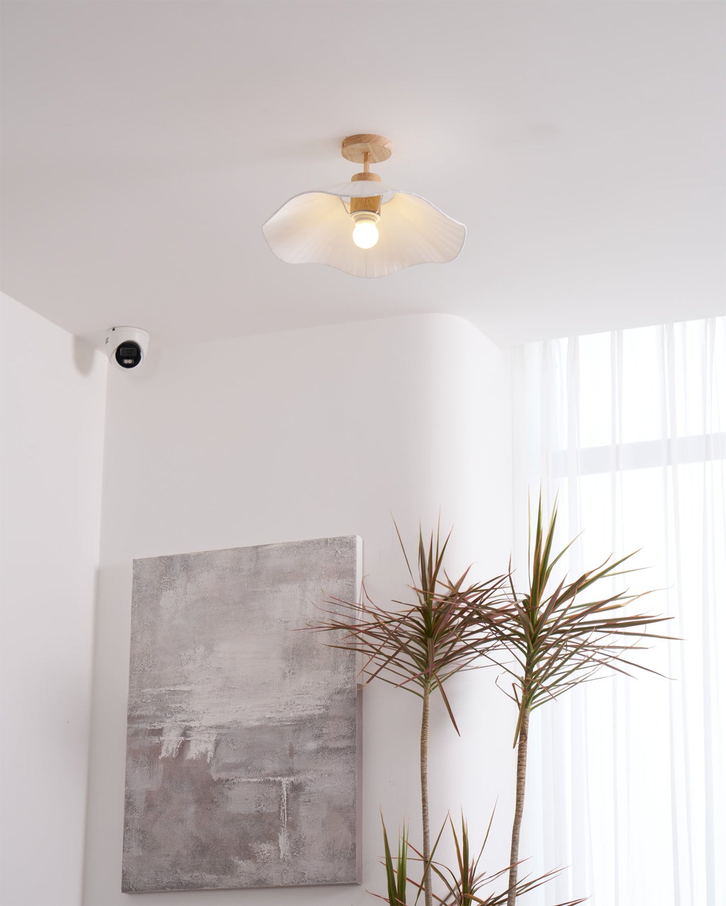 Jimi Fabric Ceiling Lamp