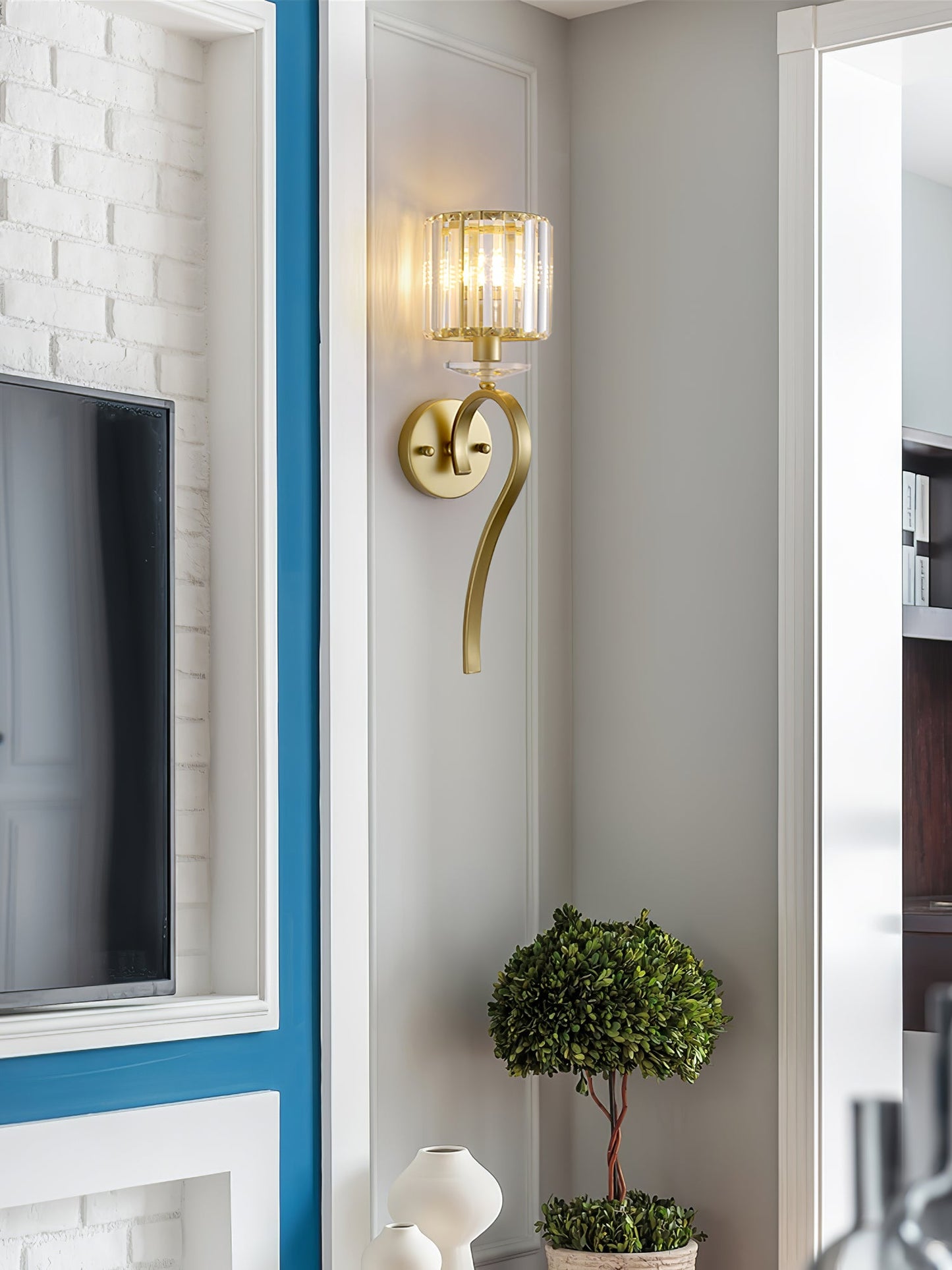 Jmzm Glass Wall Lamp