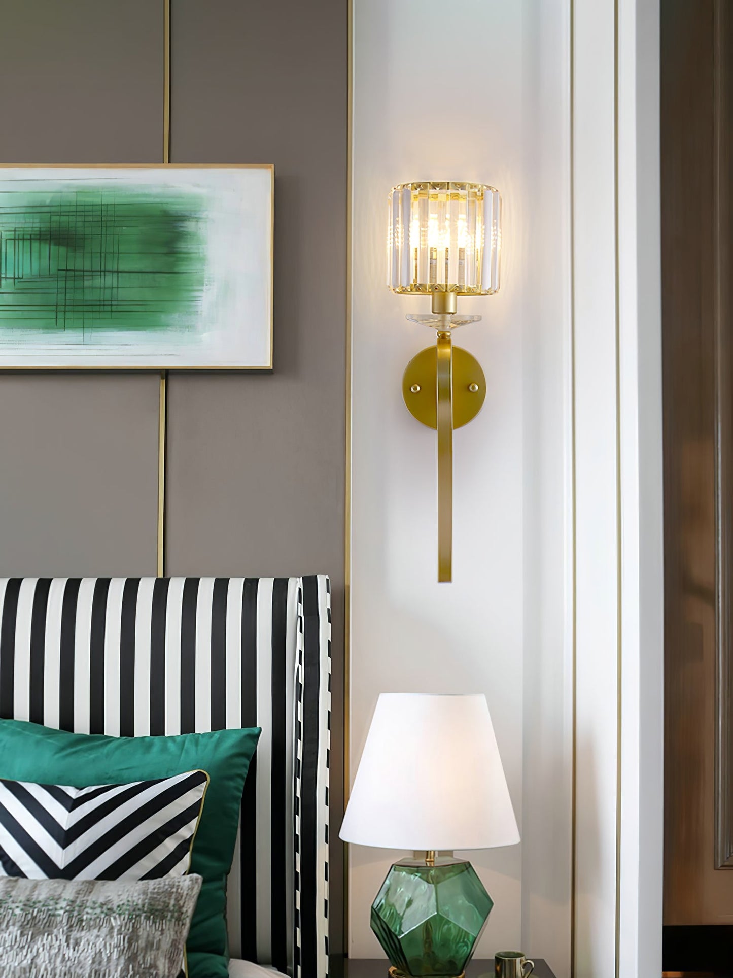Jmzm Glass Wall Lamp