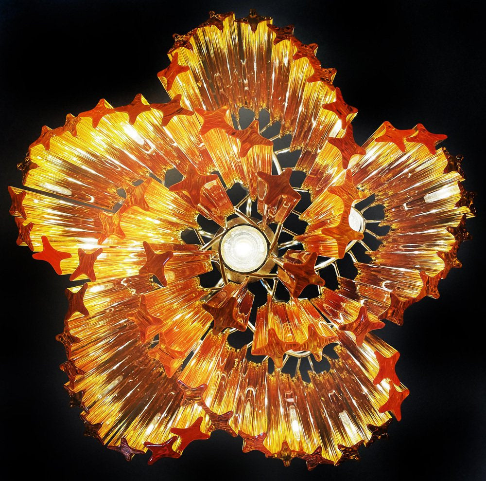 Kite Amber Chandelier