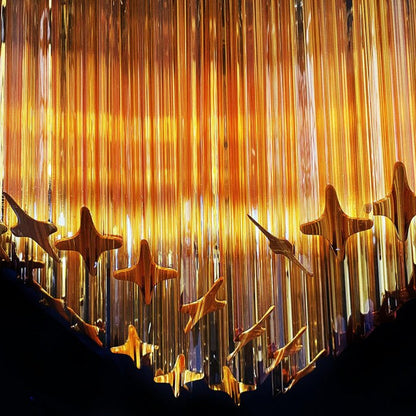 Kite Amber Chandelier