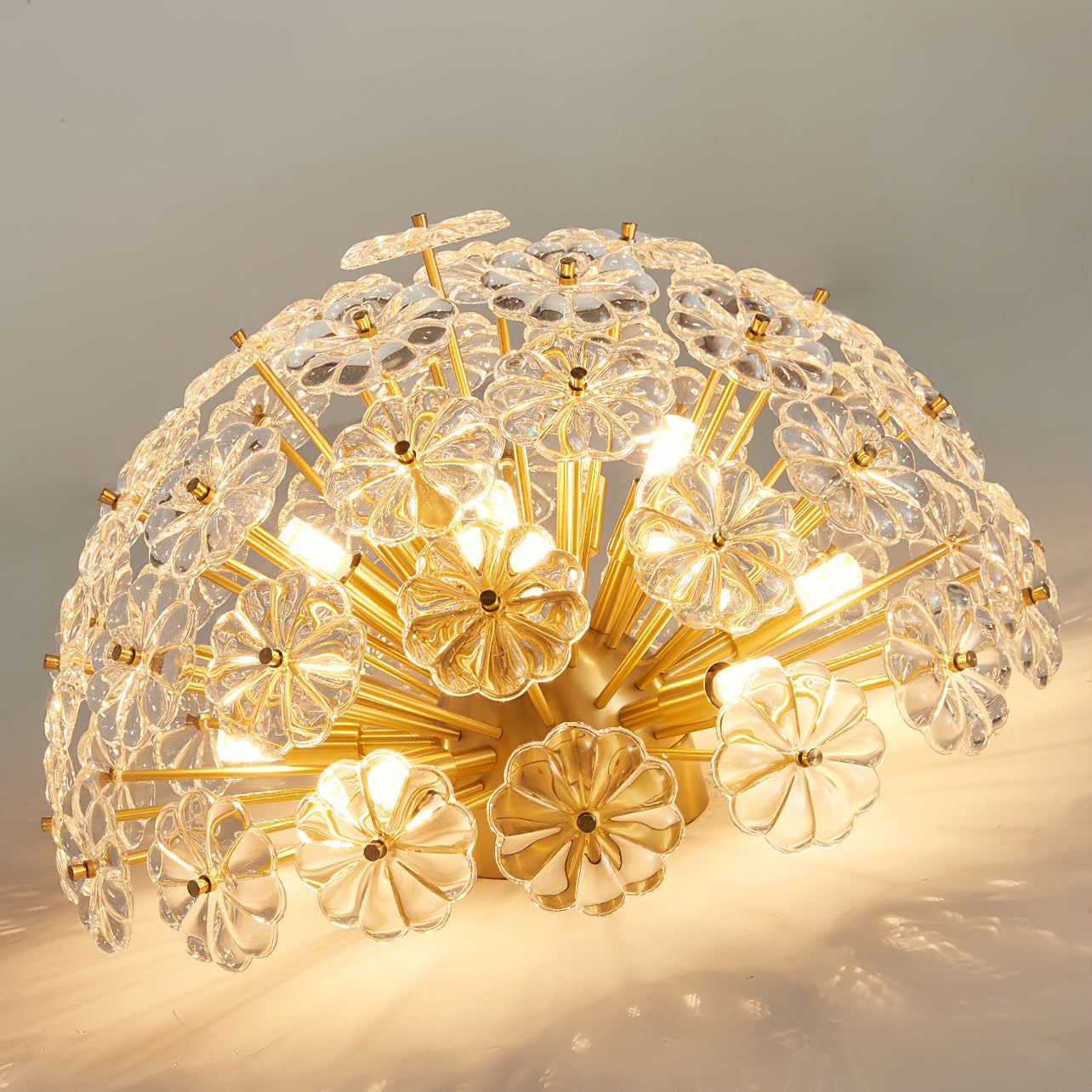 Lamina Crystal Ceiling Light