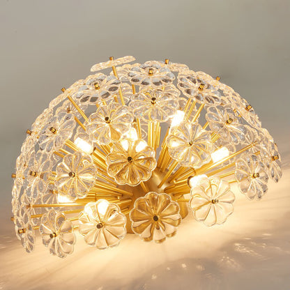 Lamina Crystal Ceiling Light