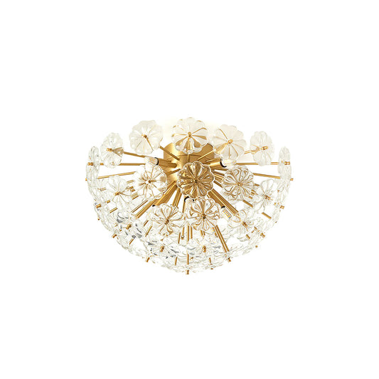 Lamina Crystal Ceiling Light