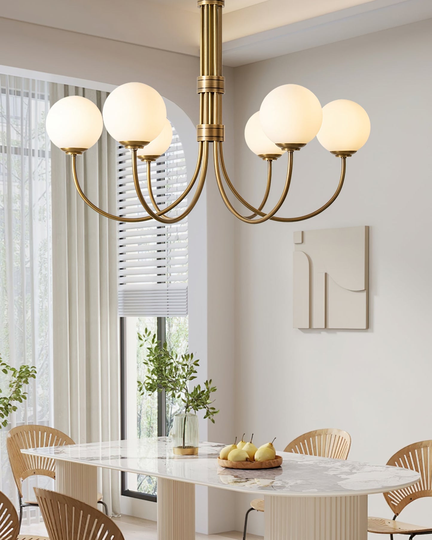 Lenore Brass Chandelier