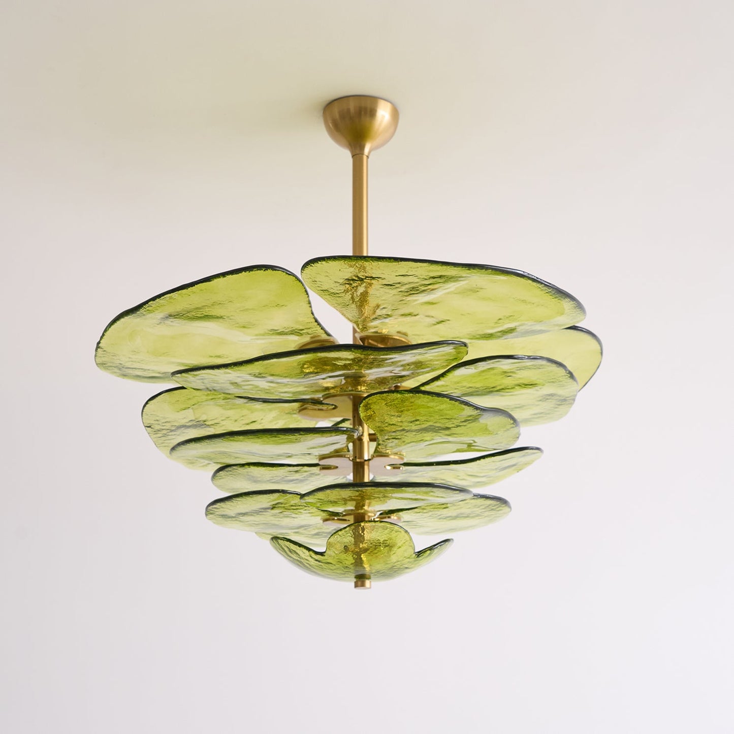 Lotus Leaf Murano Chandelier