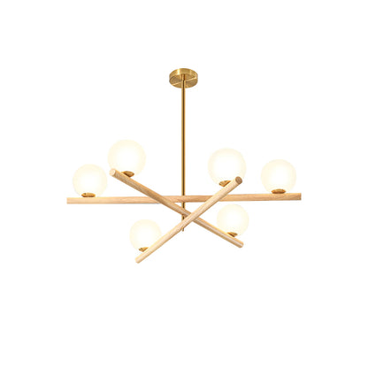 Line Ball Chandelier
