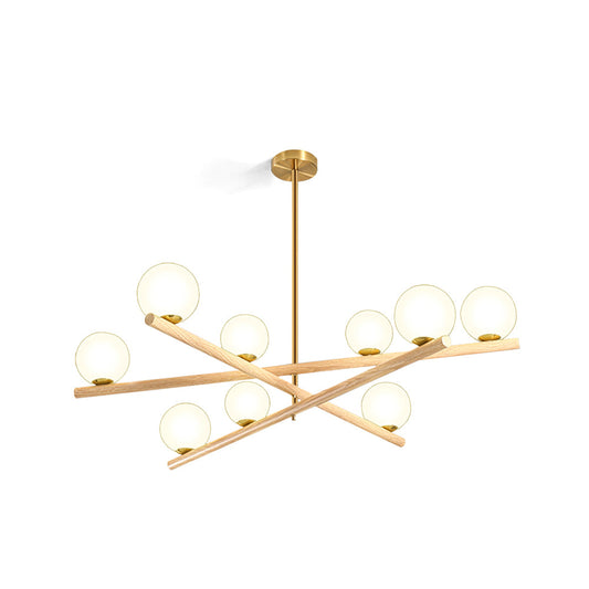 Line Ball Chandelier