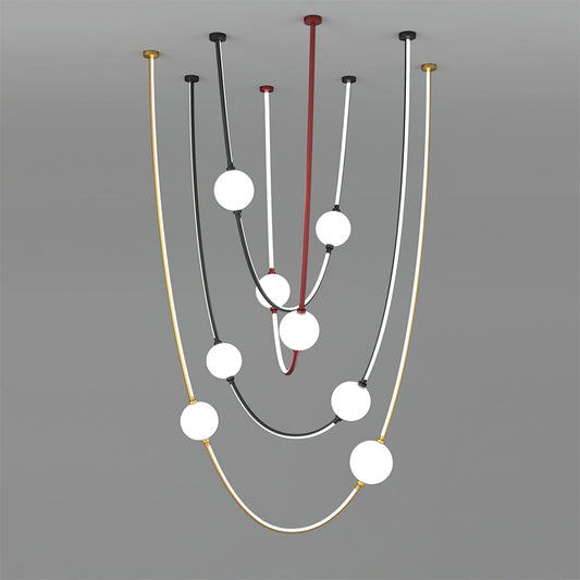 Linea Curva Chandelier