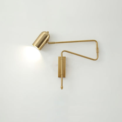 Long Arm Rotating Wall Lamp