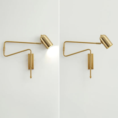 Long Arm Rotating Wall Lamp