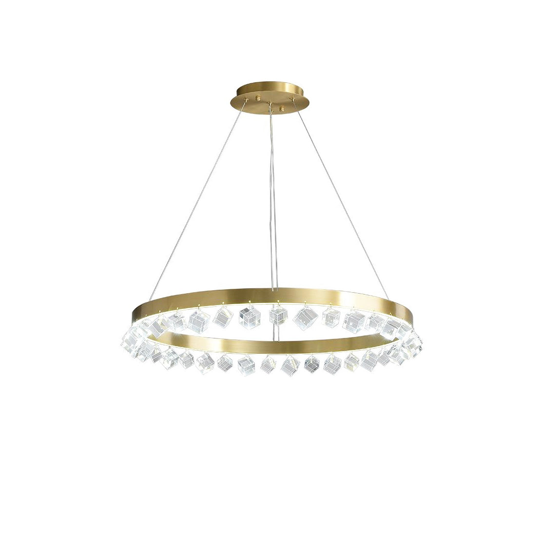 Loop Crystal Chandelier