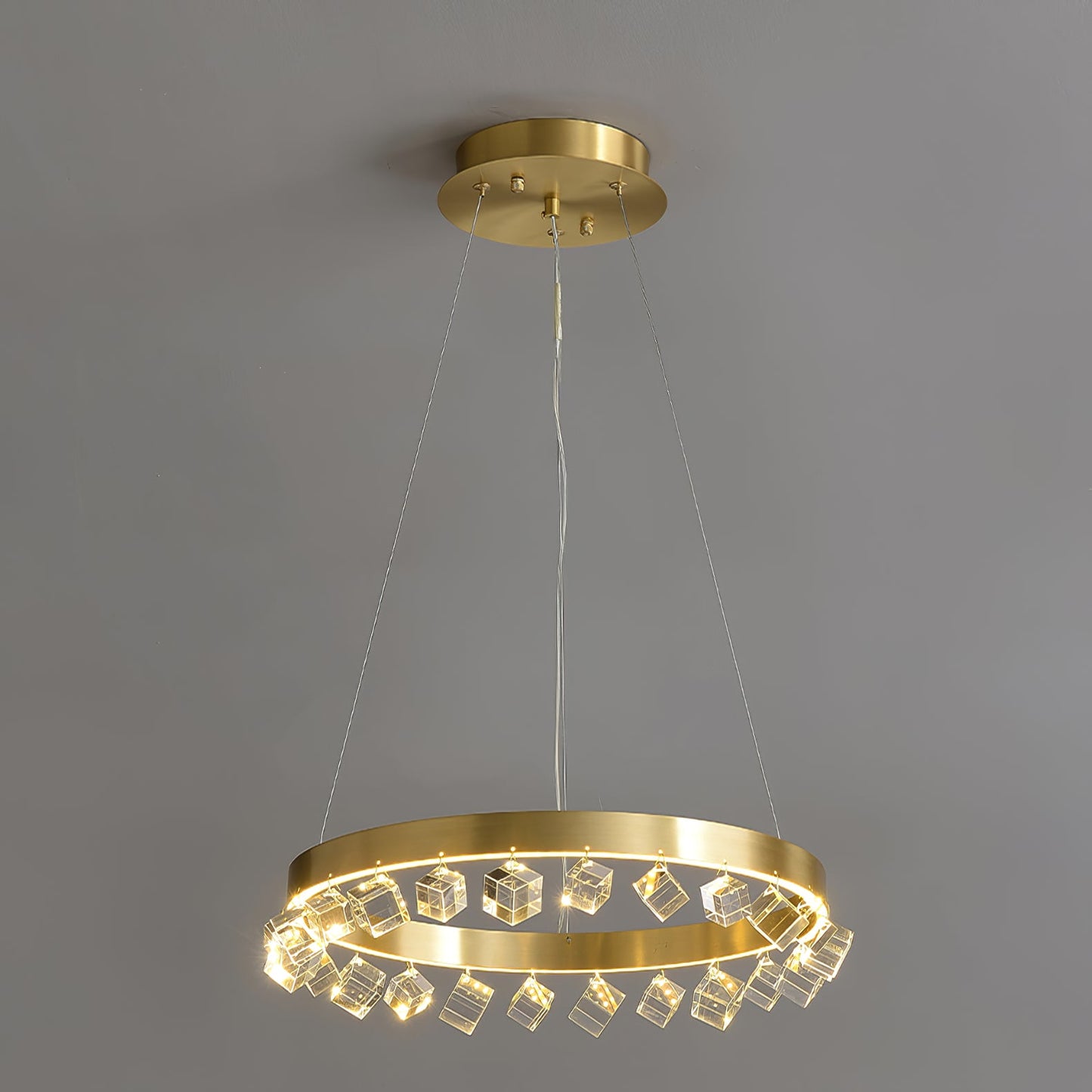 Loop Crystal Chandelier