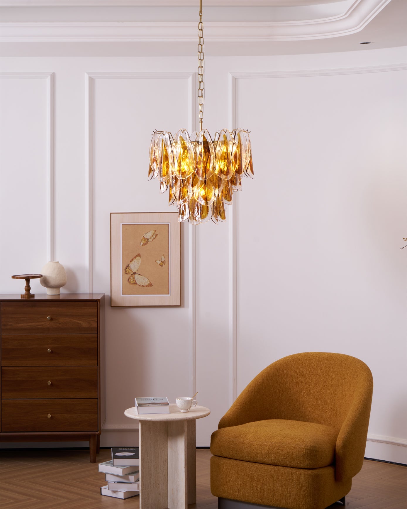 Lorena Glass Chandelier