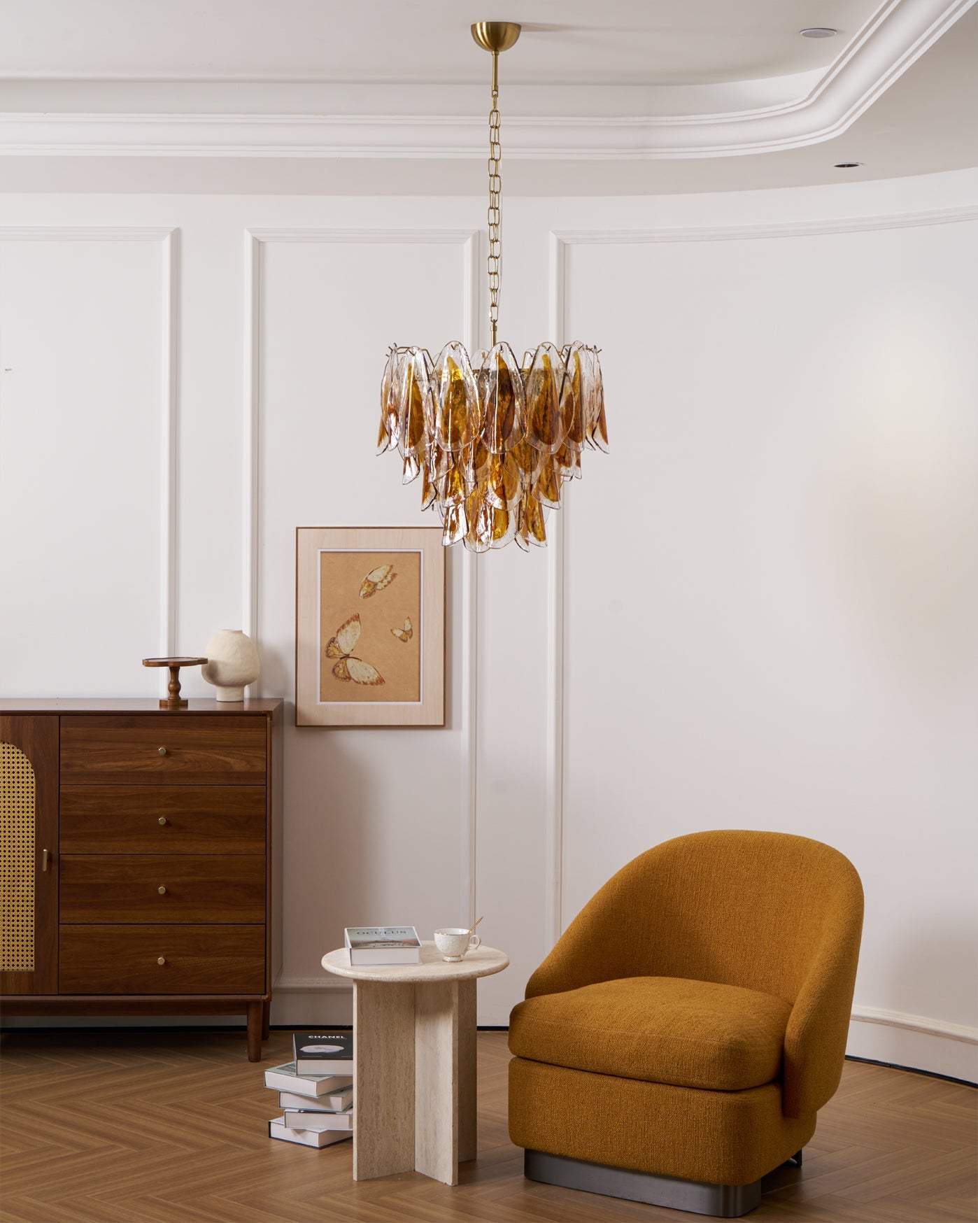 Lorena Glass Chandelier