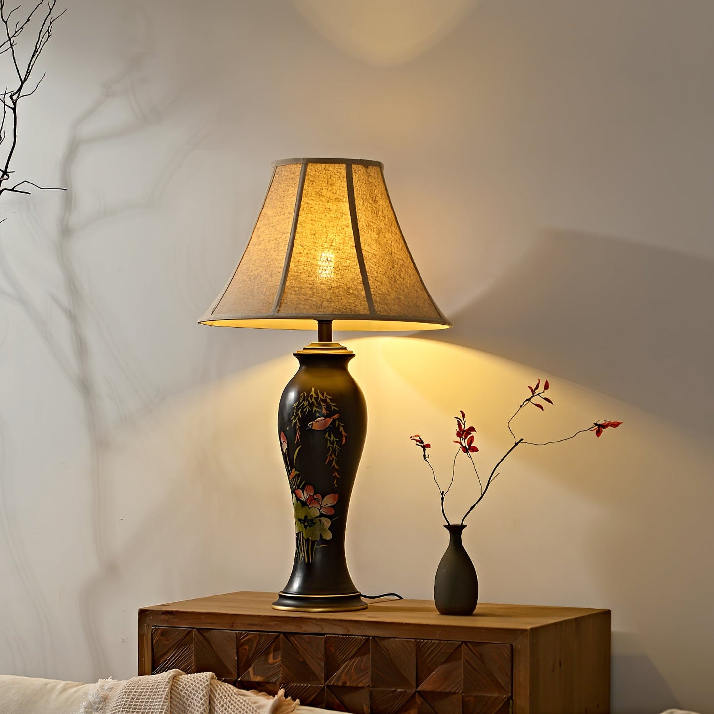 Lotus Ceramic Table Lamp