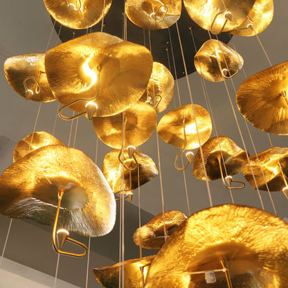 Lotus Leaf Chandelier