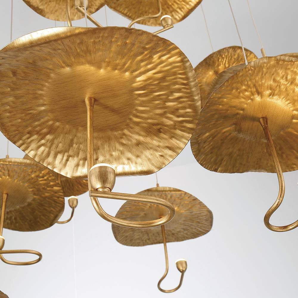 Lotus Leaf Chandelier