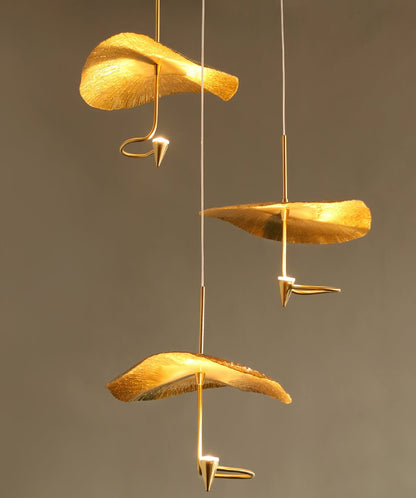 Lotus Leaf Chandelier