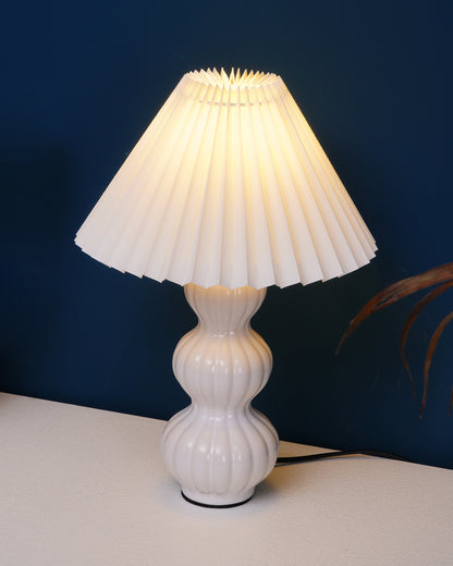 Luna Pleated Table Lamp