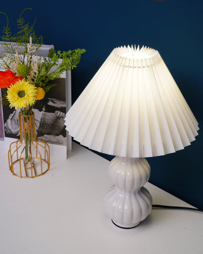 Luna Pleated Table Lamp