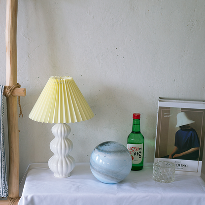 Luna Pleated Table Lamp