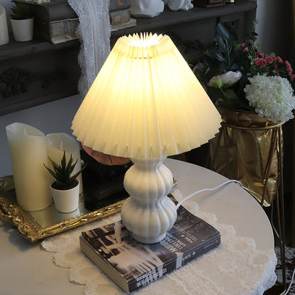 Luna Pleated Table Lamp